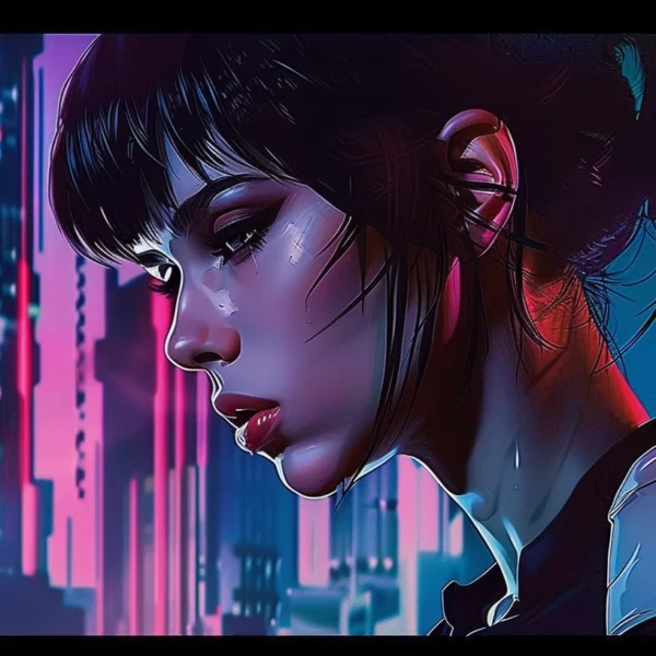 ghost in the shell aesthetic