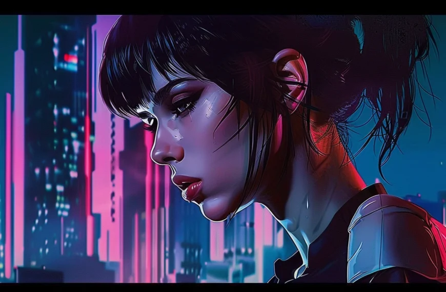 ghost in the shell aesthetic