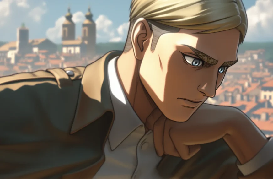 best leaders in anime erwin smith aot