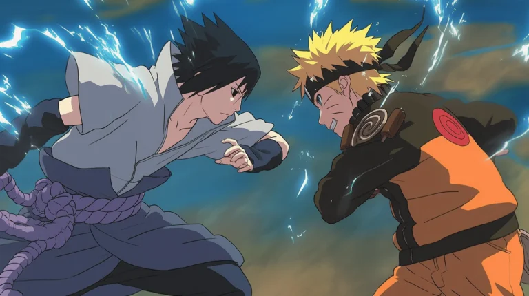 what anime has the best fights naruto vs sasuke