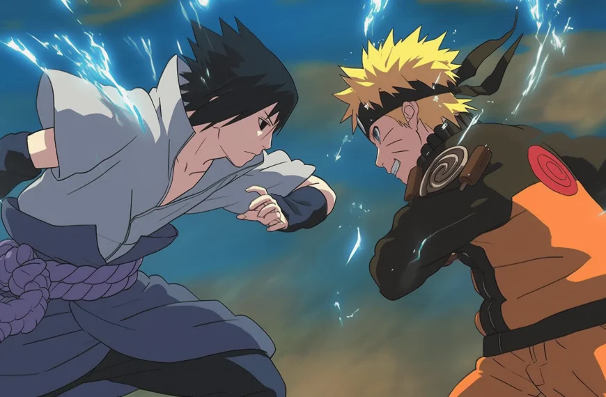 what anime has the best fights naruto vs sasuke